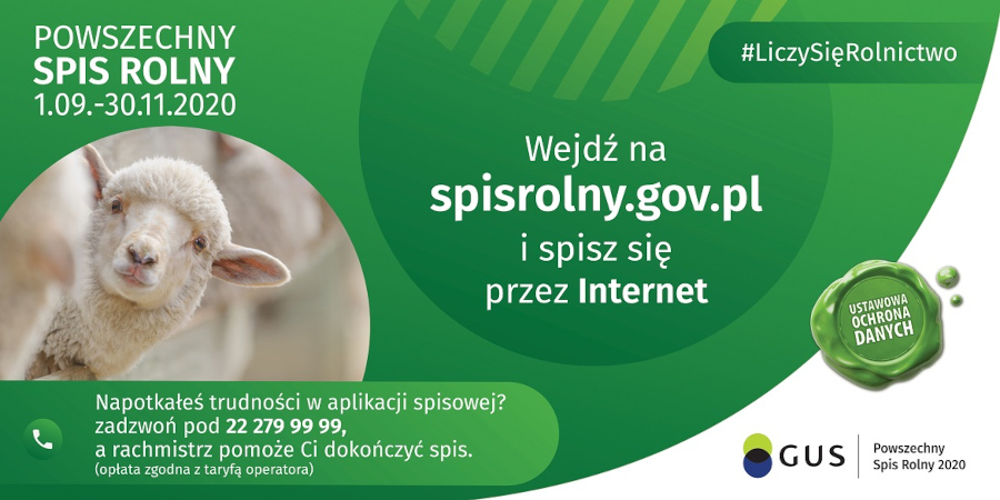 Strona https://spisrolny.gov.pl/  Jeśli masz pytania dotyczące spisu rolnego zachęcamy również do kontaktu z infolinią pod numerem 22 279 99 99  Sprawdź na jakie pytania będziesz odpowiadał w Powszechnym Spisie Rolnym 2020